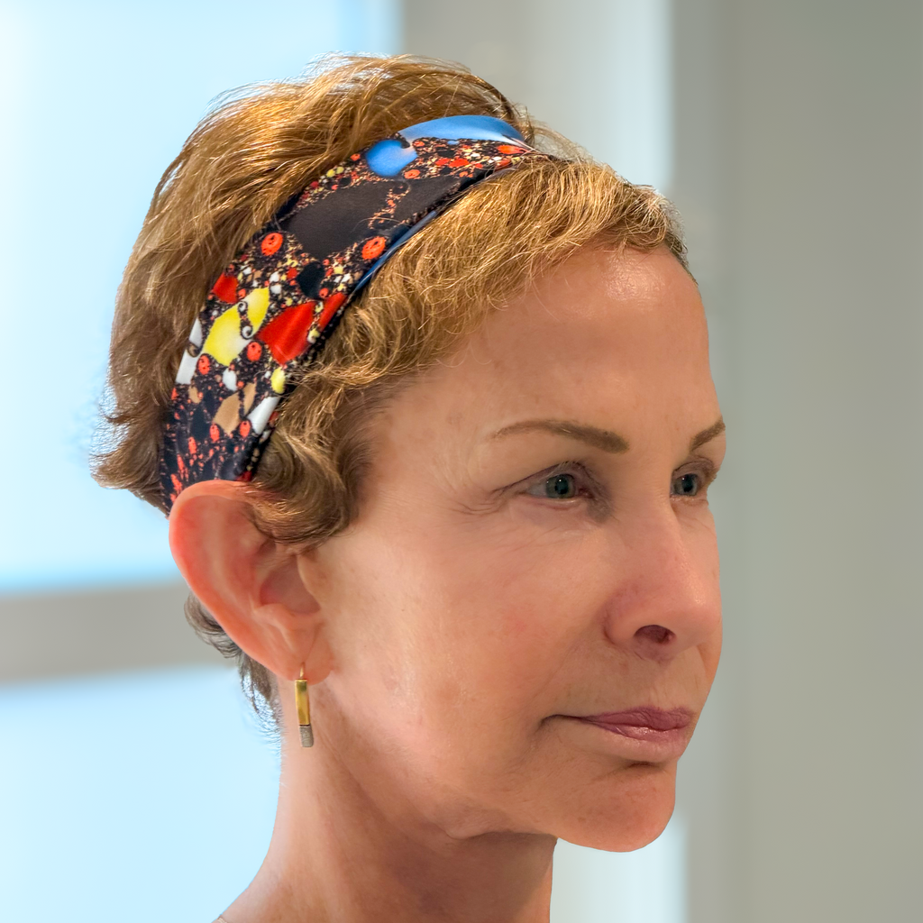 Headband With Gorgeous Fractal Design