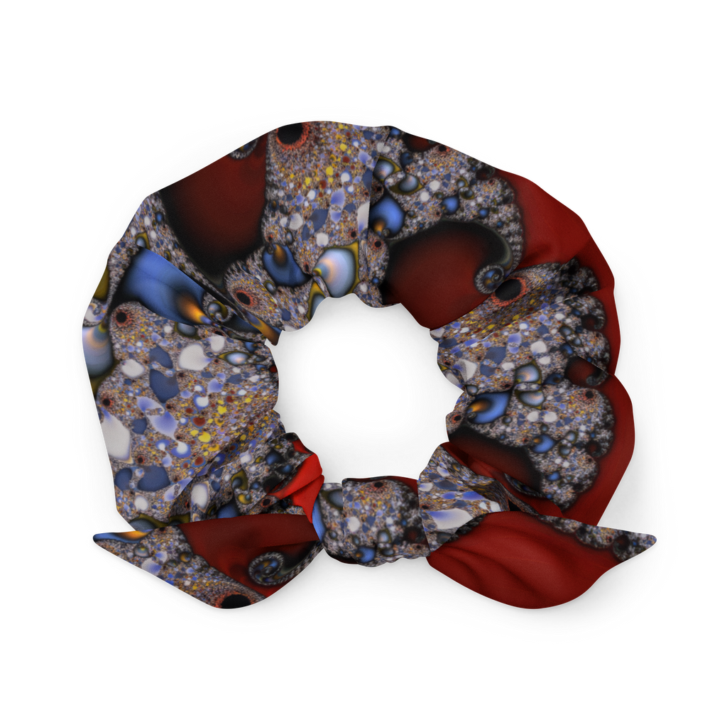 Scrunchie With Fascinating Fractal Design
