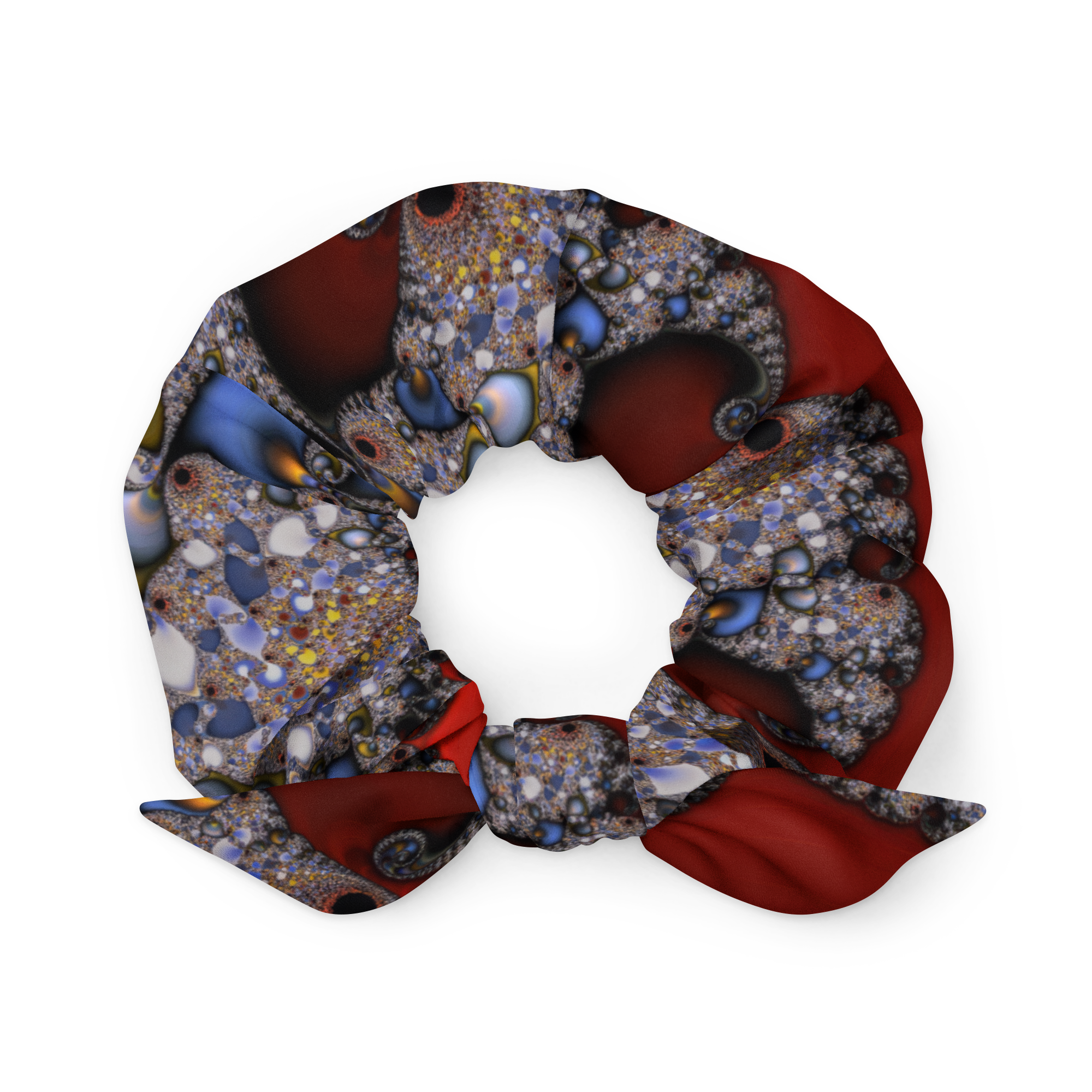 Scrunchie With Fascinating Fractal Design