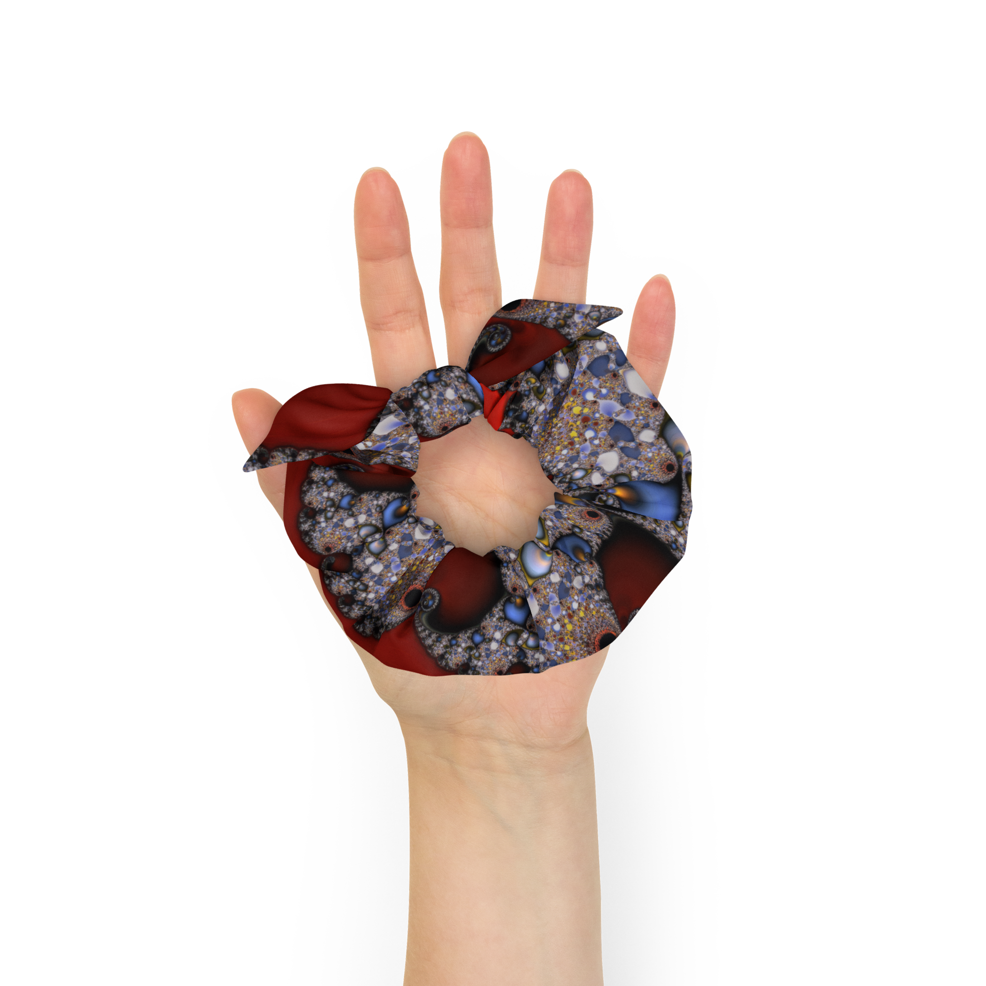 Scrunchie With Fascinating Fractal Design